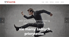 Desktop Screenshot of grupafortis.pl